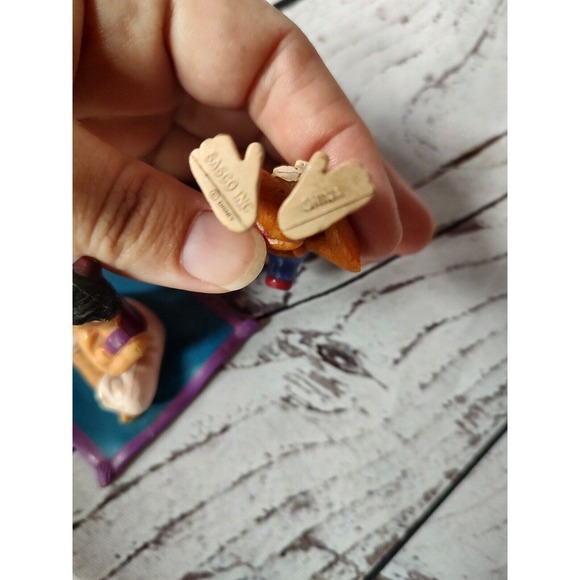 Disney Aladdin Figures Abu Aladdin Figures Vintage Lot Of 2 Cake Toppers - Picture 5 of 6